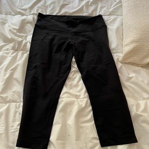 Lululemon wunder under cropped leggings